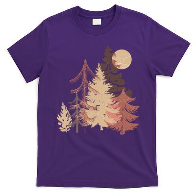Cute Vintage Boho Pinetree Forest T-Shirt