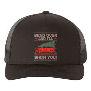 Christmas Vacation Bend Over And ILl Show You Xmas Couple Yupoong Adult 5-Panel Trucker Hat