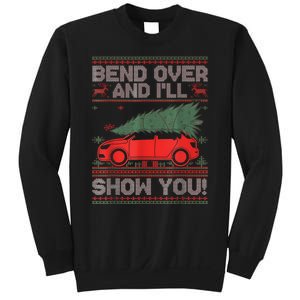 Christmas Vacation Bend Over And ILl Show You Xmas Couple Sweatshirt