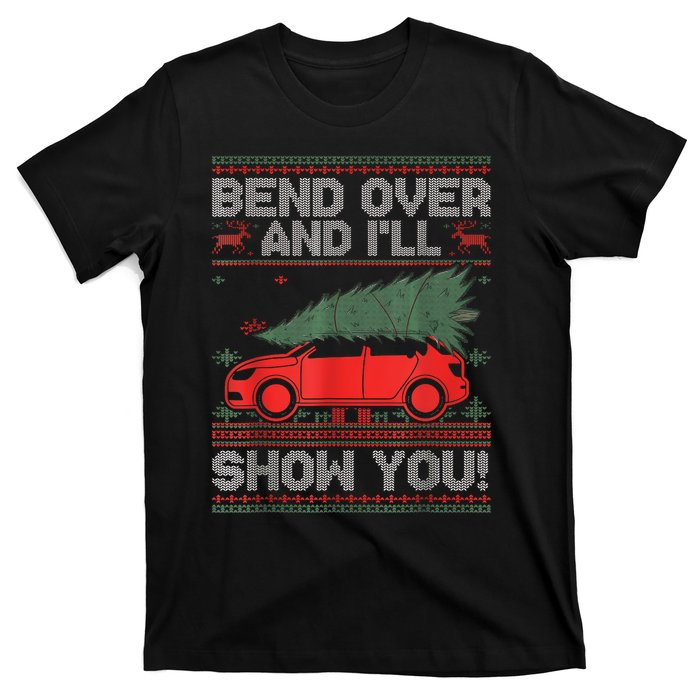 Christmas Vacation Bend Over And ILl Show You Xmas Couple T-Shirt