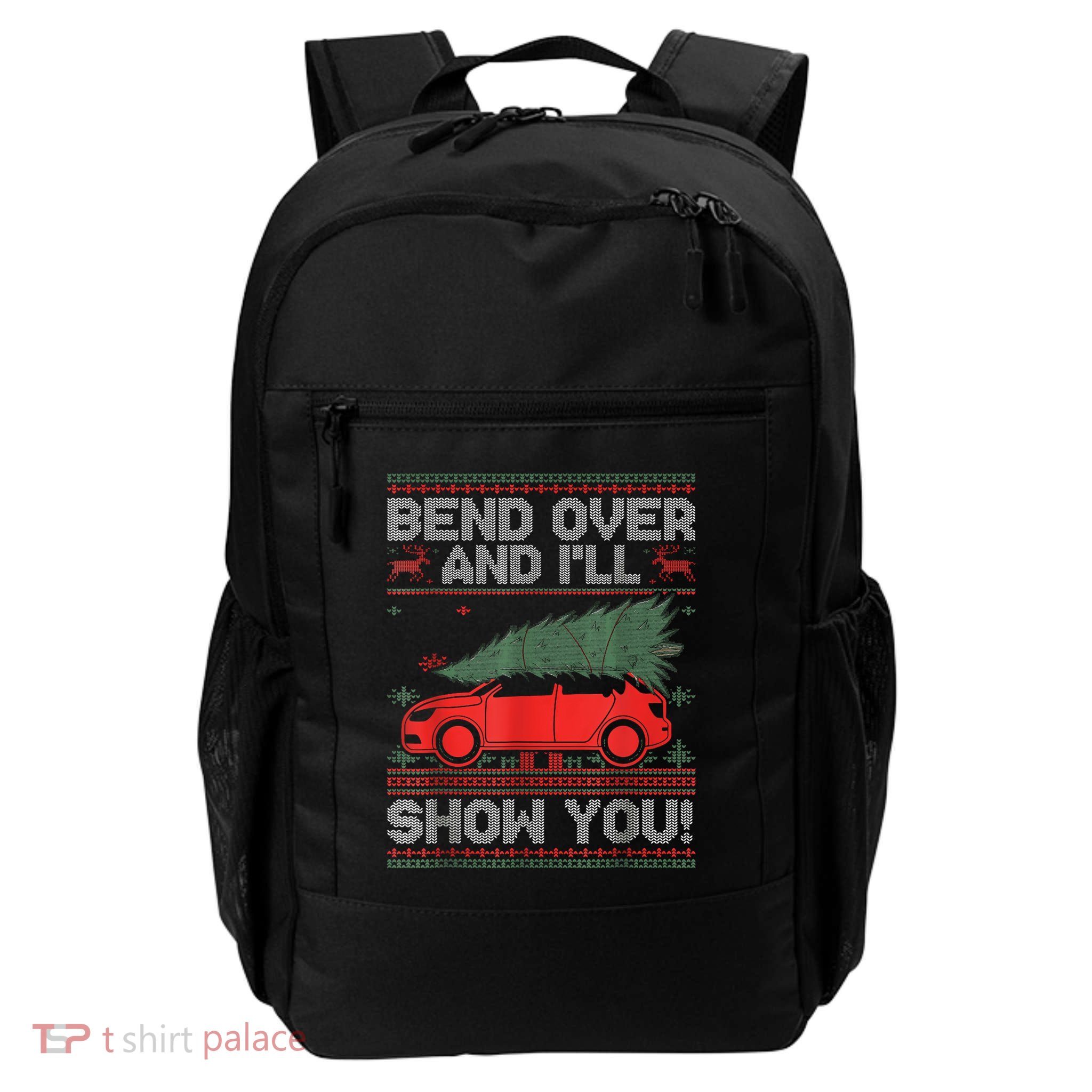 Christmas Vacation Bend Over And ILl Show You Xmas Couple Daily Commute Backpack