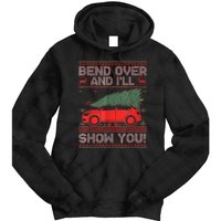 Christmas Vacation Bend Over And ILl Show You Xmas Couple Tie Dye Hoodie