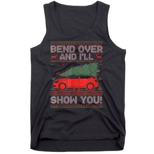 Christmas Vacation Bend Over And ILl Show You Xmas Couple Tank Top