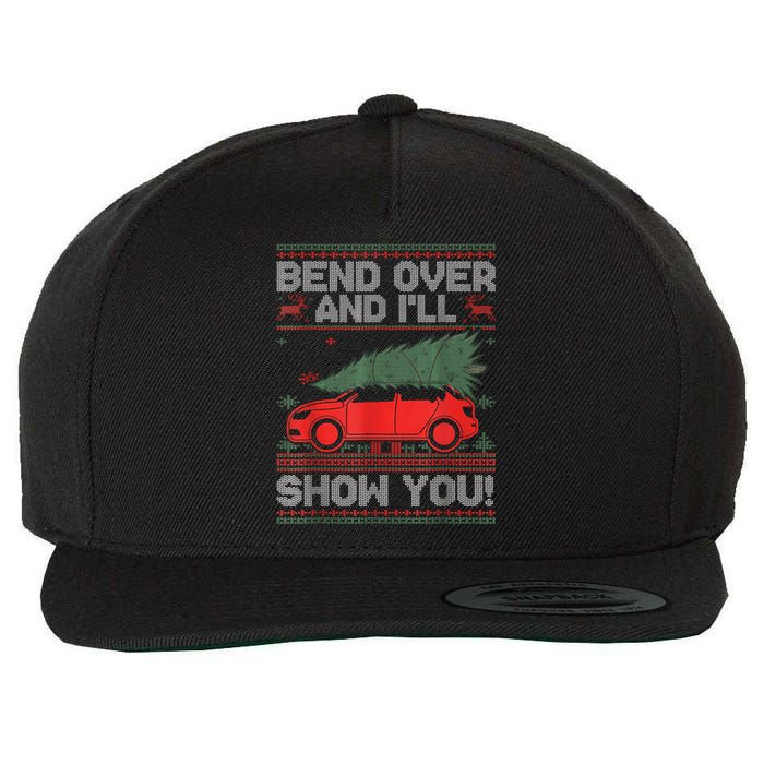 Christmas Vacation Bend Over And ILl Show You Xmas Couple Wool Snapback Cap