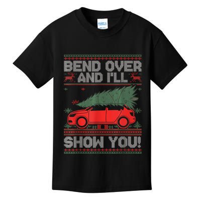 Christmas Vacation Bend Over And ILl Show You Xmas Couple Kids T-Shirt