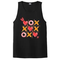 Cute Valentine Boy Girl Tic Tac Toe Hearts Win PosiCharge Competitor Tank