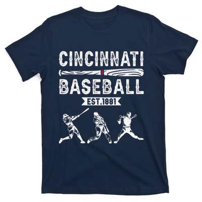 Cincinnati Vintage Baseball Lover T-Shirt