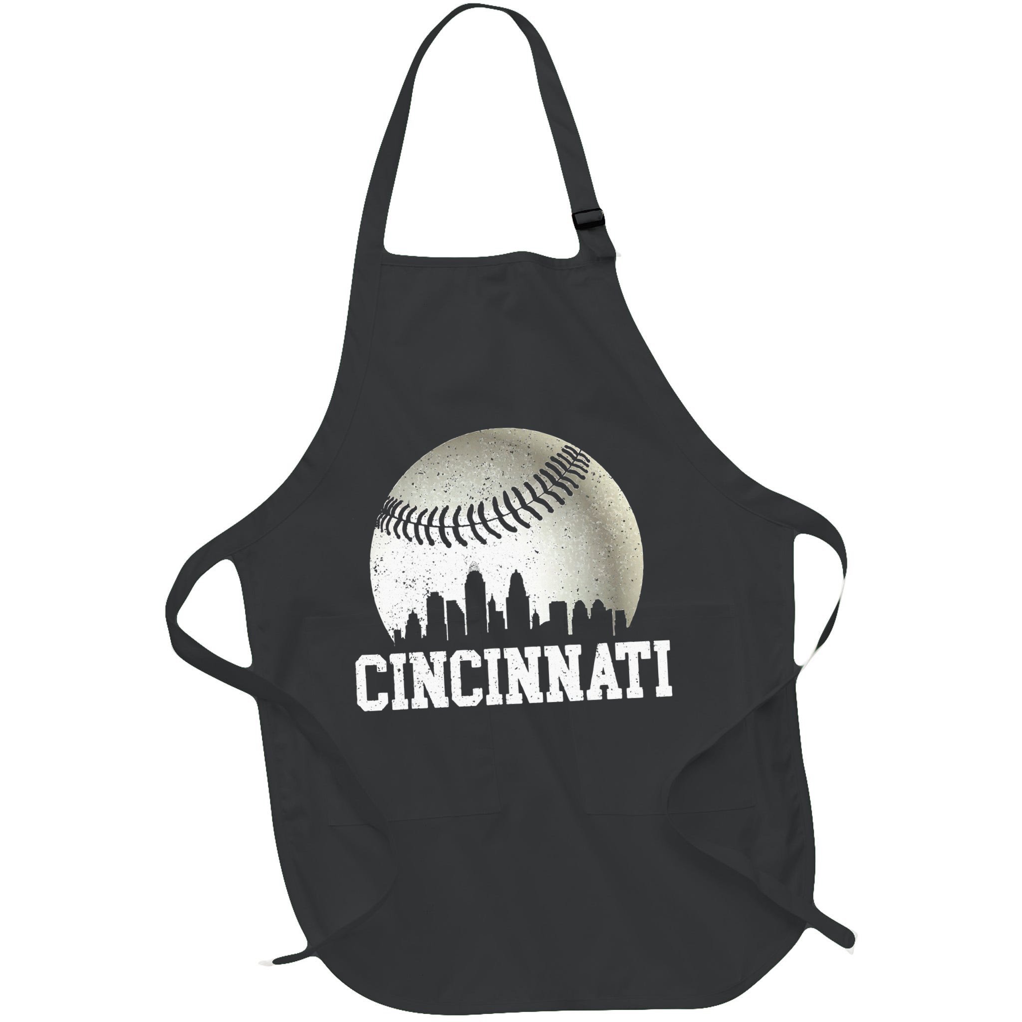 Cincinnati Vintage Baseball Apron
