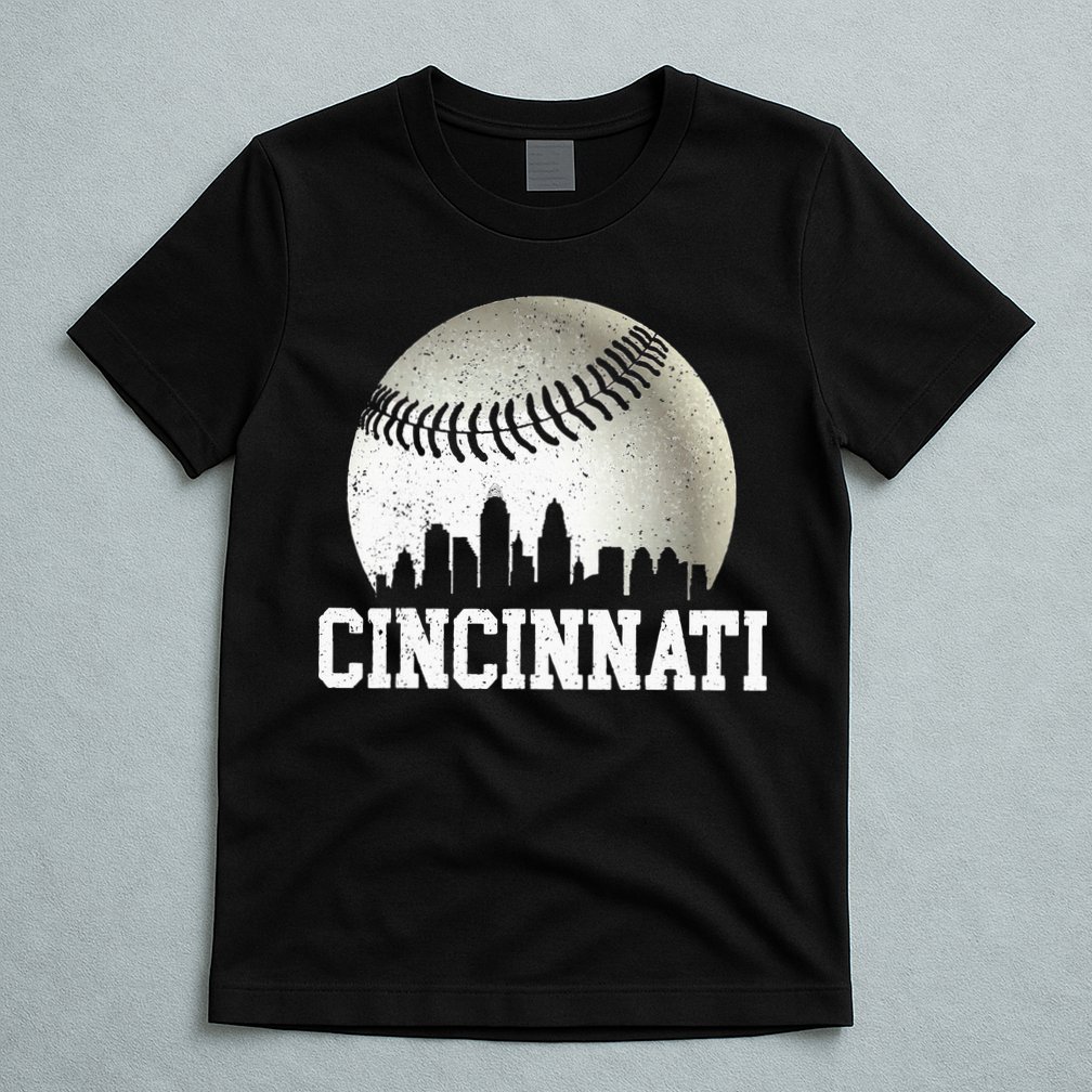 Cincinnati Vintage Baseball T-Shirt