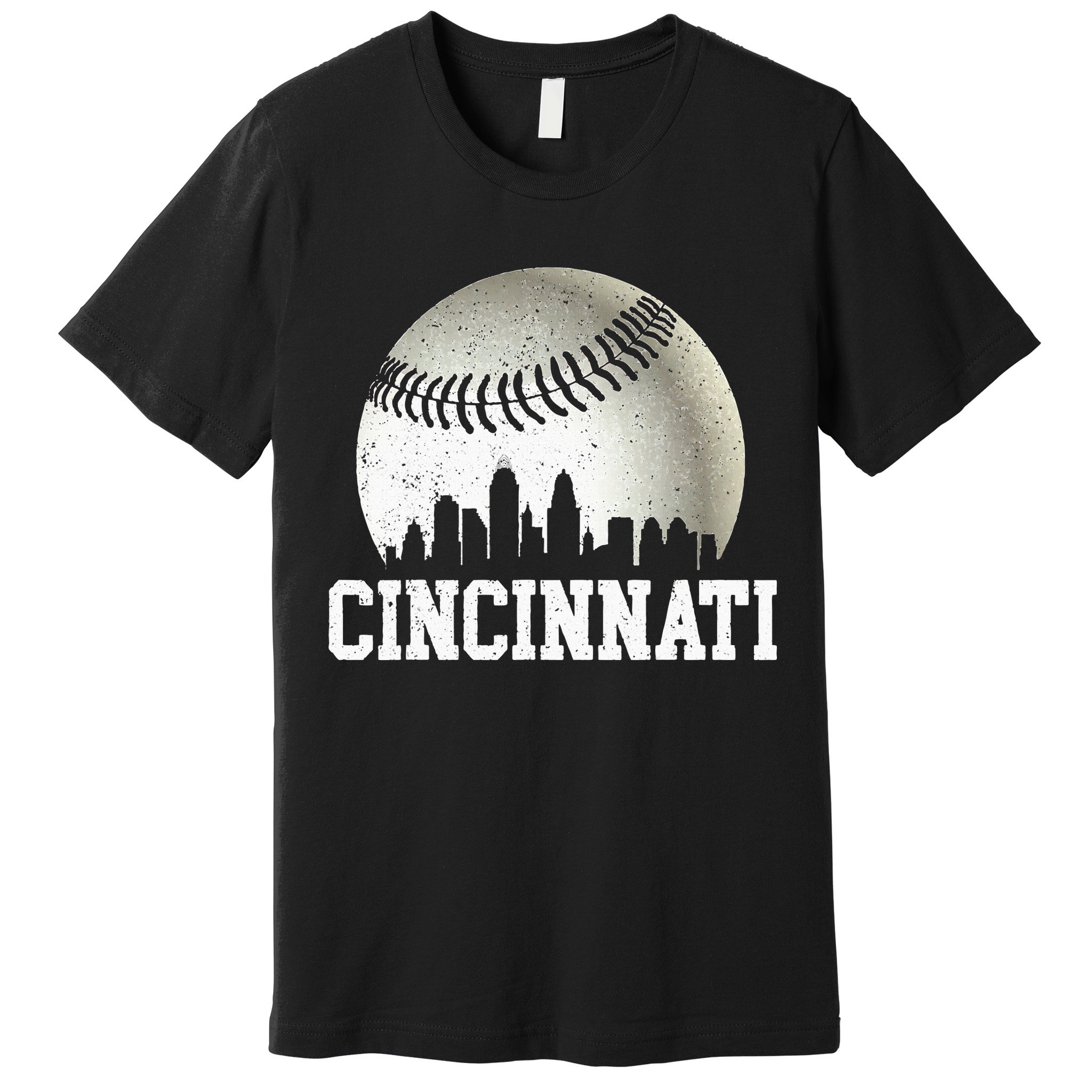 Cincinnati Vintage Baseball Premium T-Shirt