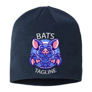 Cute Vampire Bats Sustainable Beanie