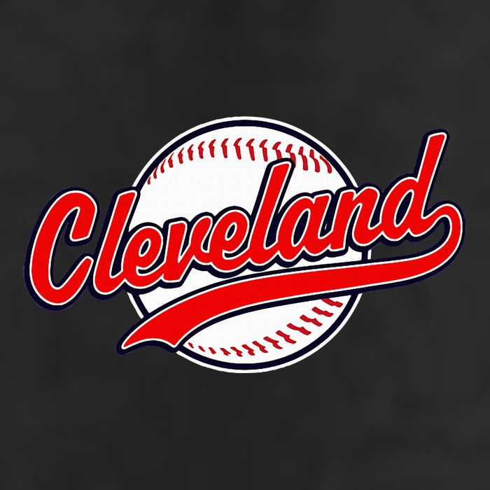 Cleveland Vintage Baseball Throwback Retro Design Beanie