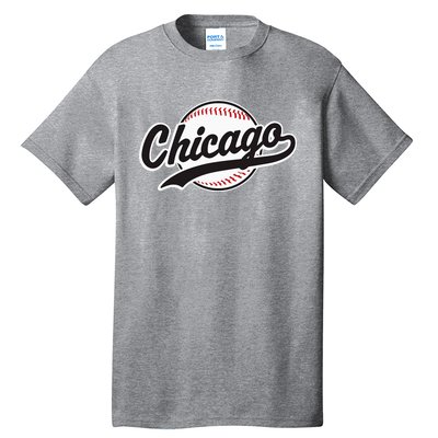 Chicago Vintage Baseball Throwback Tall T-Shirt