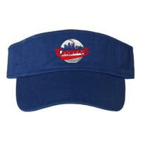 Cincinnati Vintage Baseball Lover Retro Game Day Dad Mom Gift Valucap Bio-Washed Visor