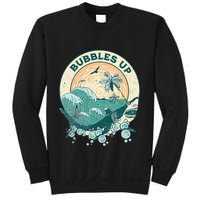 Cool Vintage Bubbles Up Shark Sweatshirt