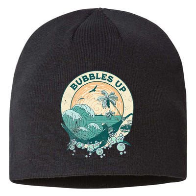 Cool Vintage Bubbles Up Shark Sustainable Beanie