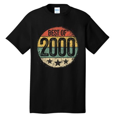 Circular Vintage Best of 2000 23 Year Old Gift 23rd Birthday Tall T-Shirt