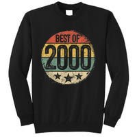 Circular Vintage Best of 2000 23 Year Old Gift 23rd Birthday Tall Sweatshirt