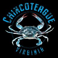 Chincoteague Virginia Blue Crab Design Cooling Performance Long Sleeve Crew