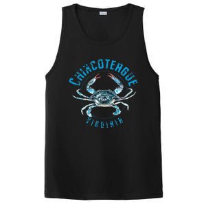 Chincoteague Virginia Blue Crab Design PosiCharge Competitor Tank