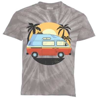 Camper Van Kids Tie-Dye T-Shirt