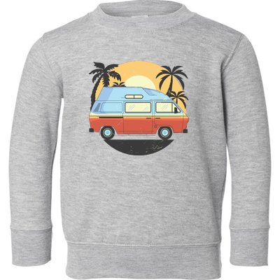 Camper Van Toddler Sweatshirt