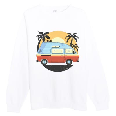 Camper Van Premium Crewneck Sweatshirt