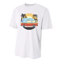 Camper Van Youth Performance Sprint T-Shirt