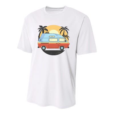 Camper Van Youth Performance Sprint T-Shirt