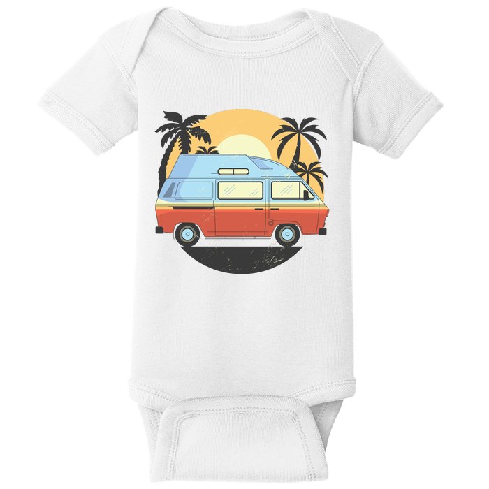 Camper Van Baby Bodysuit