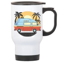 Camper Van Stainless Steel Travel Mug