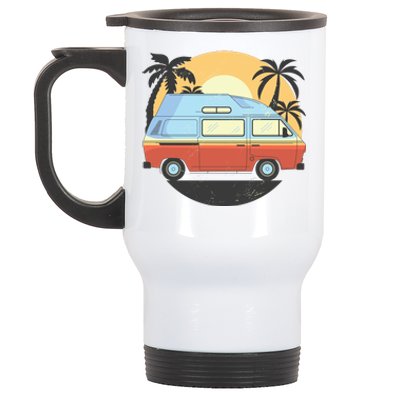 Camper Van Stainless Steel Travel Mug