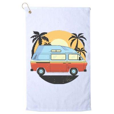 Camper Van Platinum Collection Golf Towel