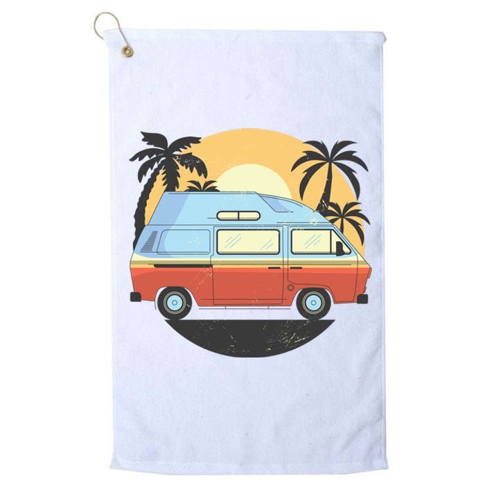 Camper Van Platinum Collection Golf Towel