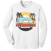 Camper Van Kids Long Sleeve Shirt