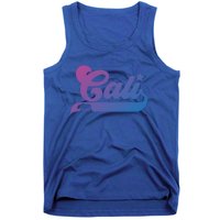 Cali Vintage California Bear Usa State Beauty Design Idea Gift Tank Top