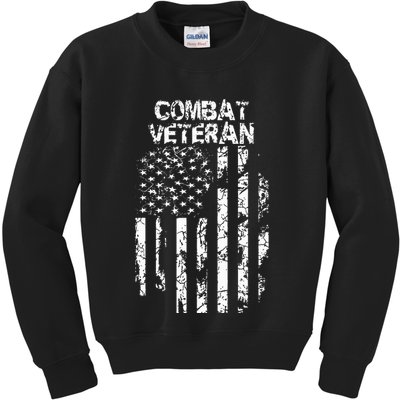 Combat Veteran Kids Sweatshirt