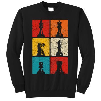 Chess Vintage Chess Master Club Chess Player Sweatshirt