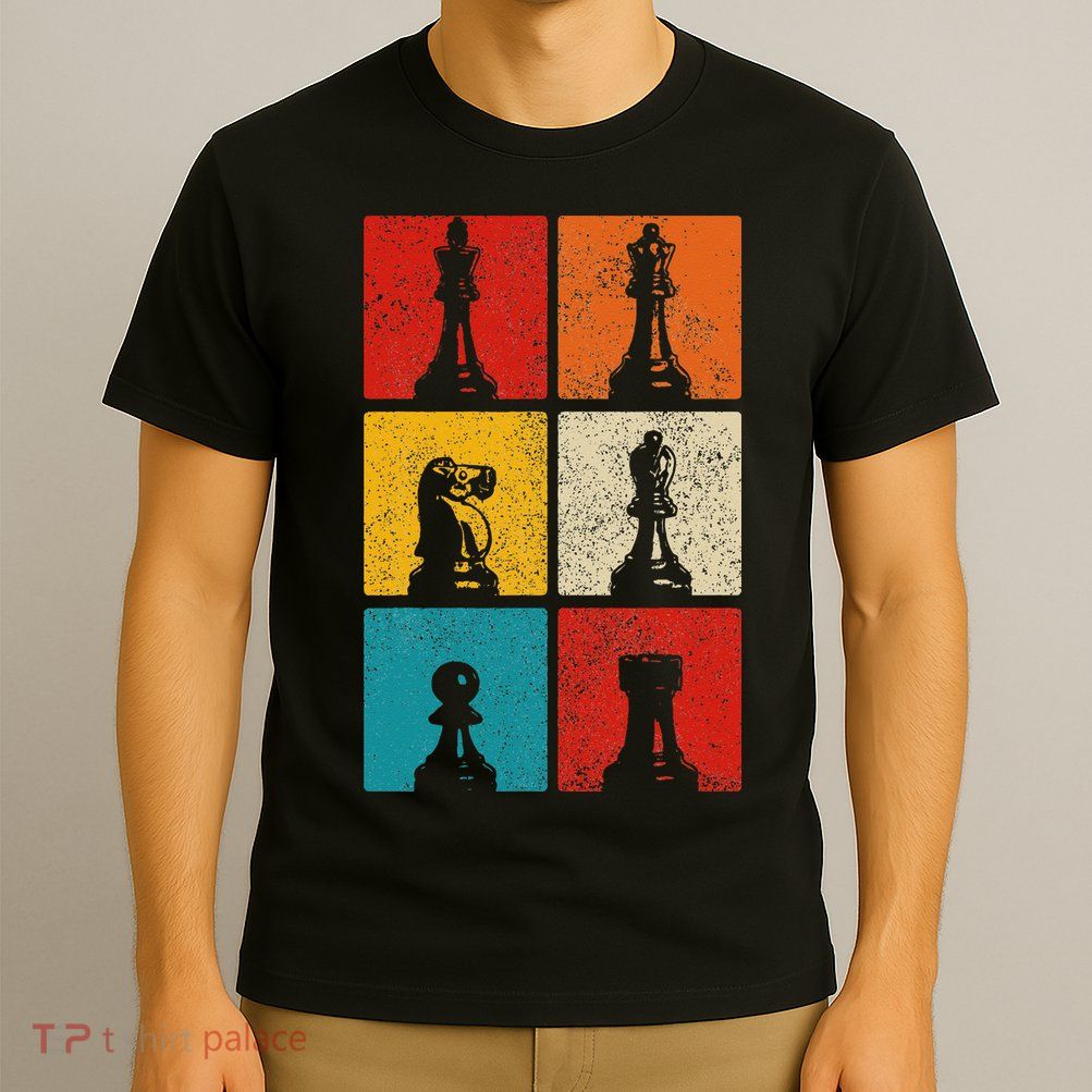 Chess Vintage Chess Master Club Chess Player T-Shirt