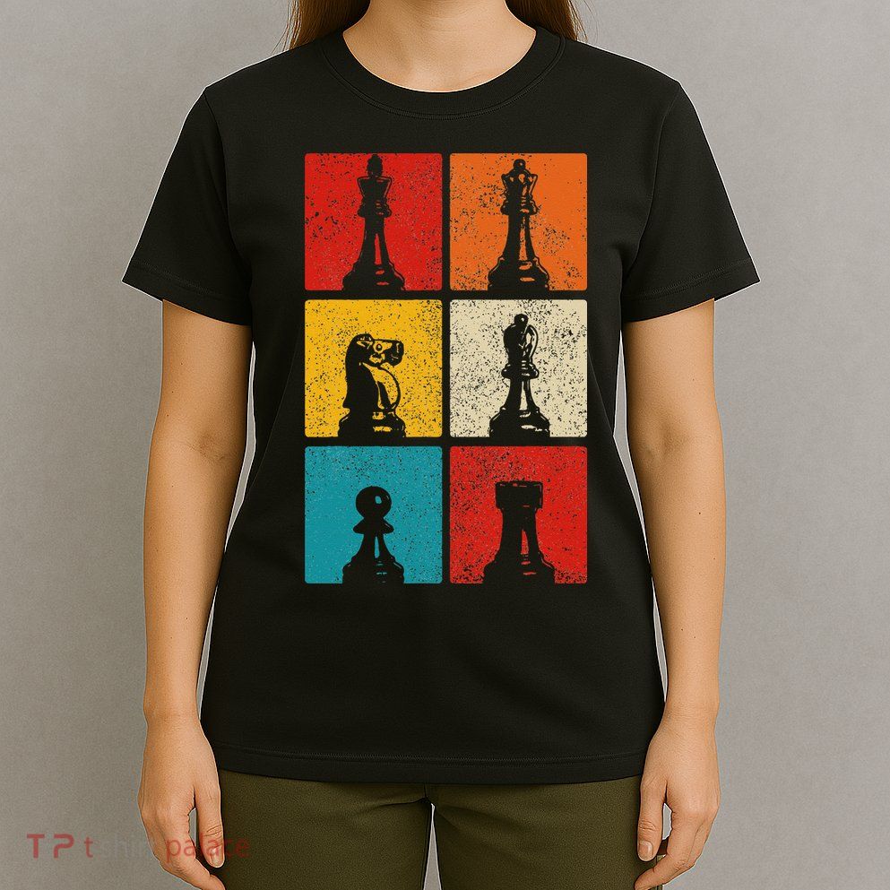 Chess Vintage Chess Master Club Chess Player T-Shirt