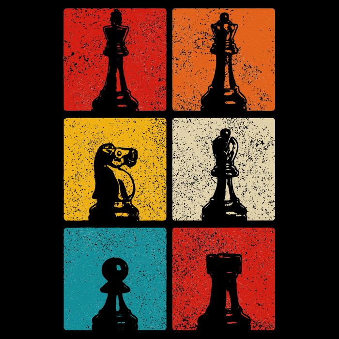 Chess Vintage Chess Master Club Chess Player Polo