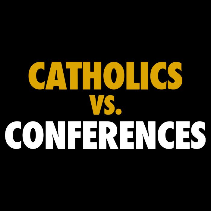 Catholics Vs Conferences Bucket Hat