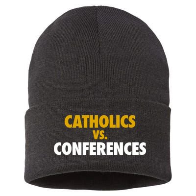 Catholics Vs Conferences Sustainable Knit Beanie