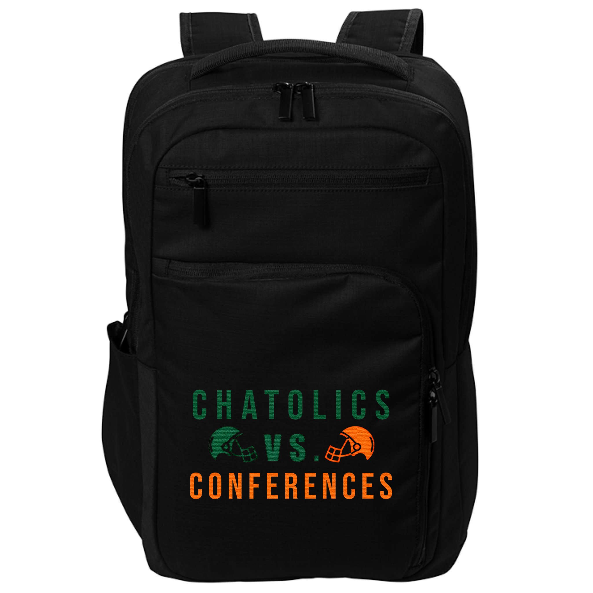 Catholics Vs. Conferences Impact Tech Backpack
