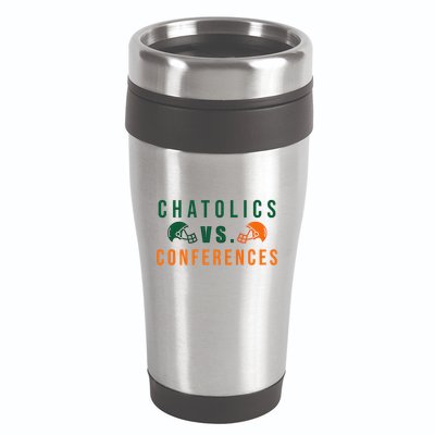 Catholics Vs. Conferences 16oz Travel Tumbler