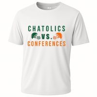 Catholics Vs. Conferences Cooling Performance Crew T-Shirt