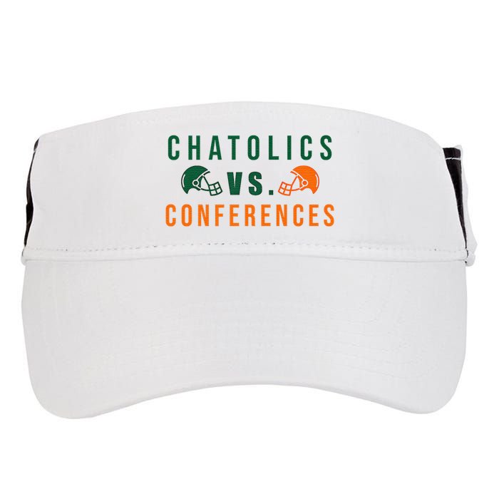 Catholics Vs. Conferences Adult Drive Performance Visor