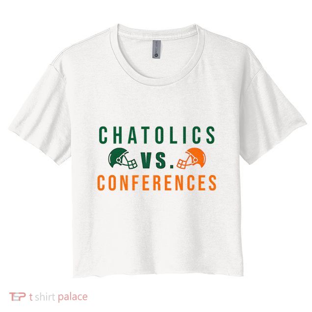 Catholics Vs. Conferences Crop Top
