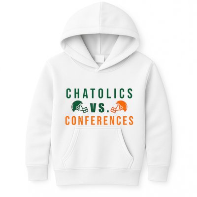 Catholics Vs. Conferences Kids Hoodie