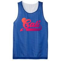 Cali Vintage California Bear Usa State Beauty Design Idea Gift Mesh Reversible Basketball Jersey Tank